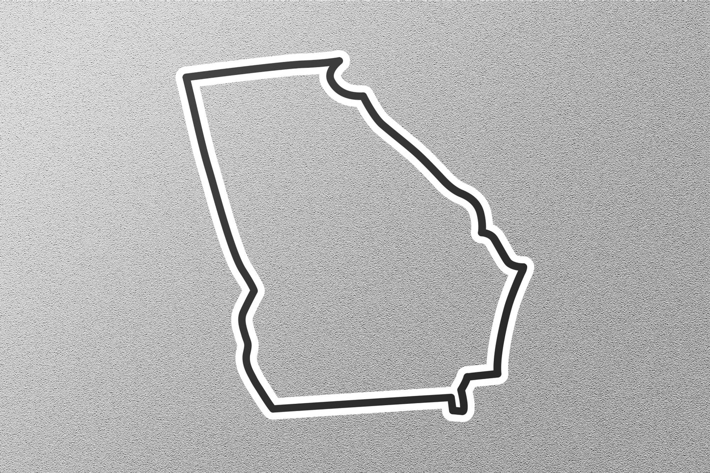 Georgia 7 State Sticker