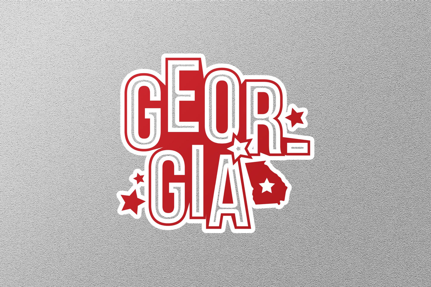 Georgia 2 State Sticker