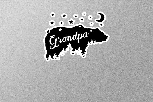 Grandpa Bear Stickers