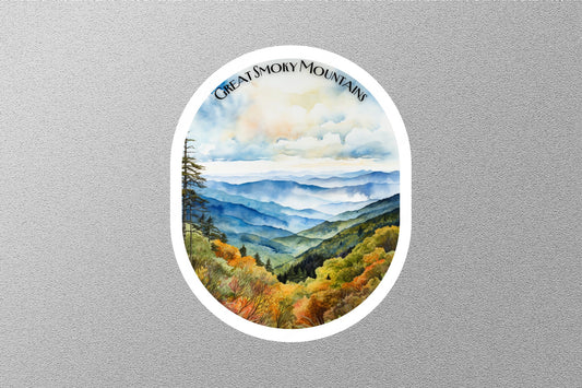 Great Smoky Mountains 1 National Park Sticker