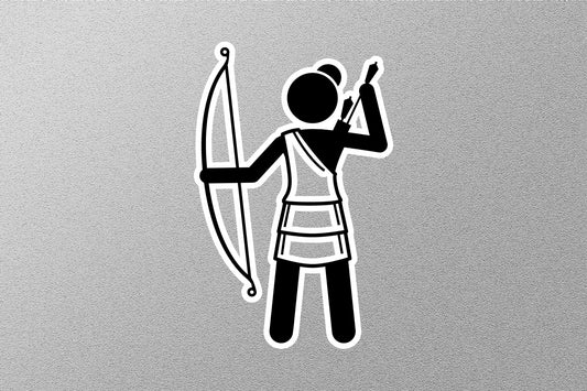 Artemis Greek God Sticker