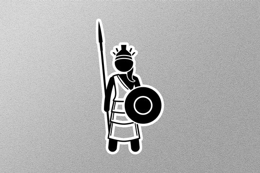 Athena Greek God Sticker