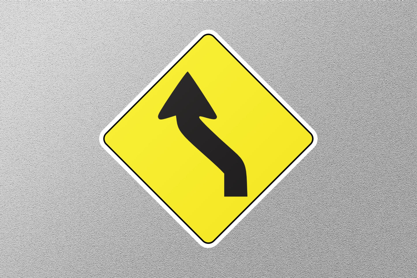 Lane Shift Street Sign Sticker