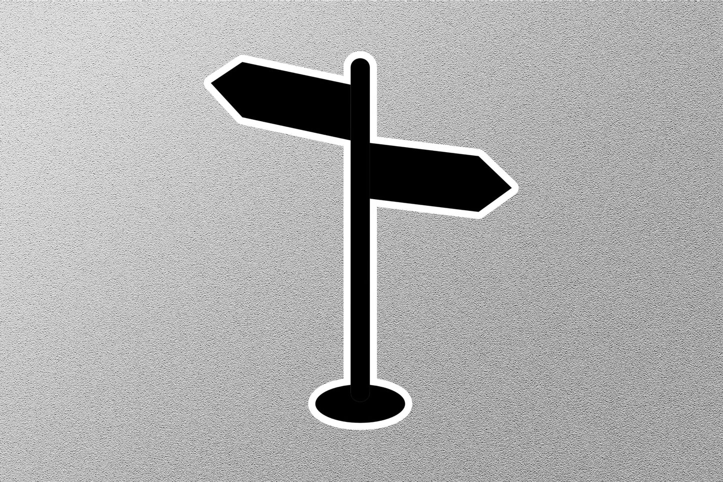 Road Arrow Street Sign Sticker