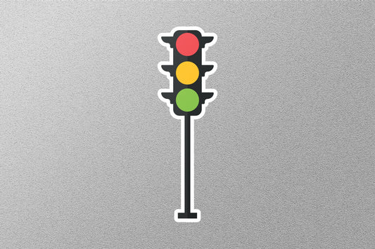 Traffic Lights Street Sign Sticker