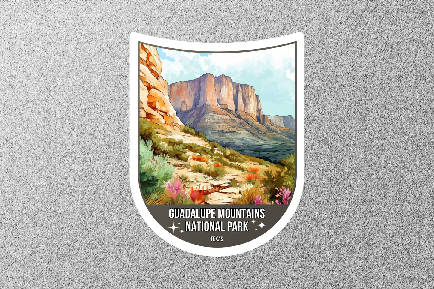 Guadalupe Mountains National Park Sticker