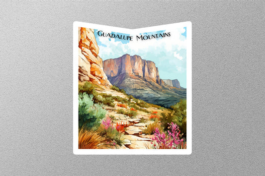 Guadalupe Mountains 1 National Park Sticker