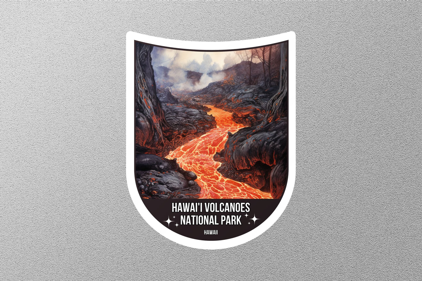 Hawaii Volcanoes National Park Sticker