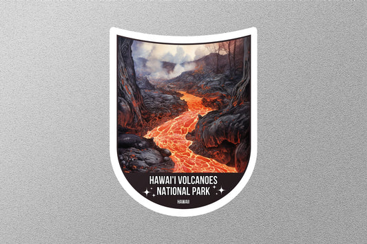 Hawaii Volcanoes National Park Sticker