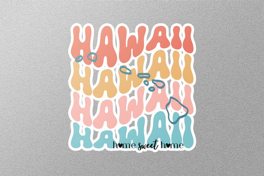 Retro Hawaii Sticker