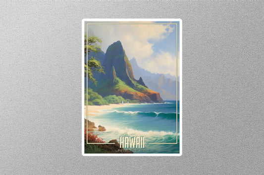 Dreamy Hawaii Travel Stickers