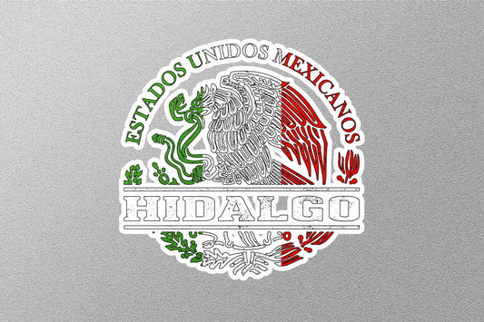 Hidalgo Mexico State Stickers