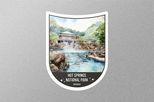 Hot Springs National Park Sticker