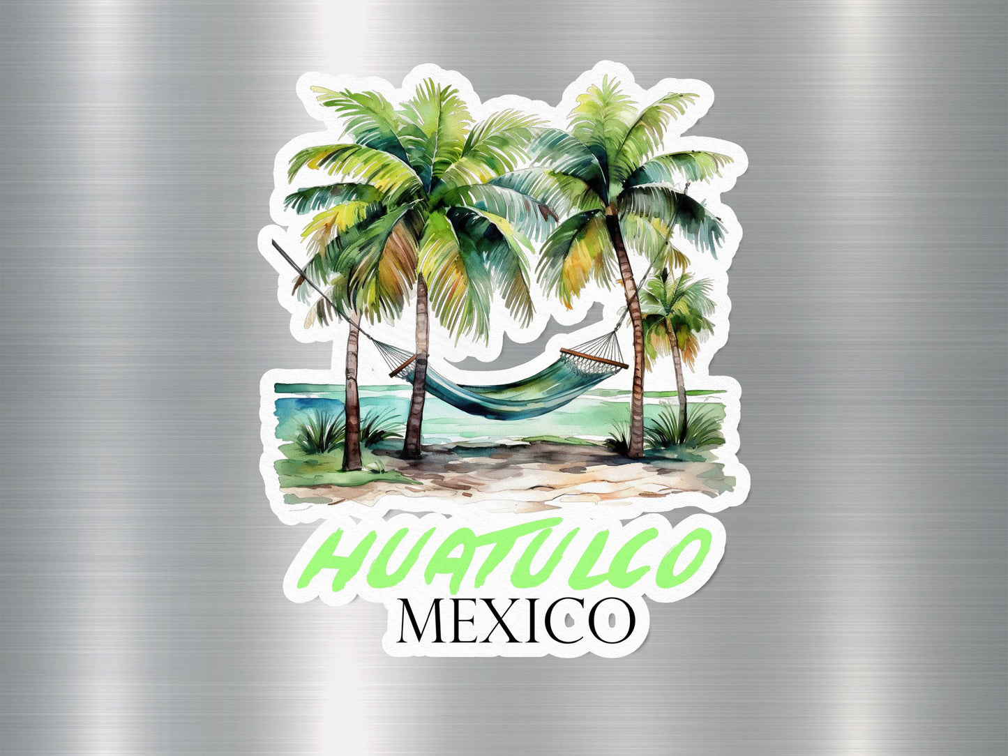 Huatulco Mexico Hammock Sticker