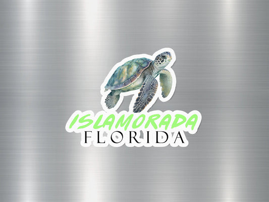 Islamorada Florida Turtle Sticker