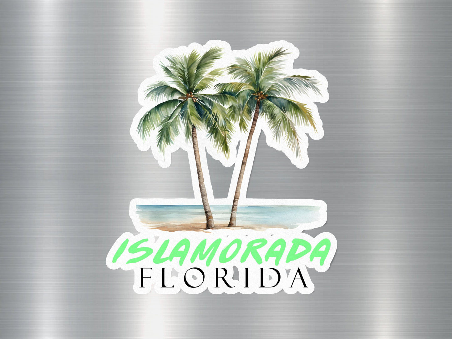 Wholesale Islamorada Florida Palm Tree Sticker