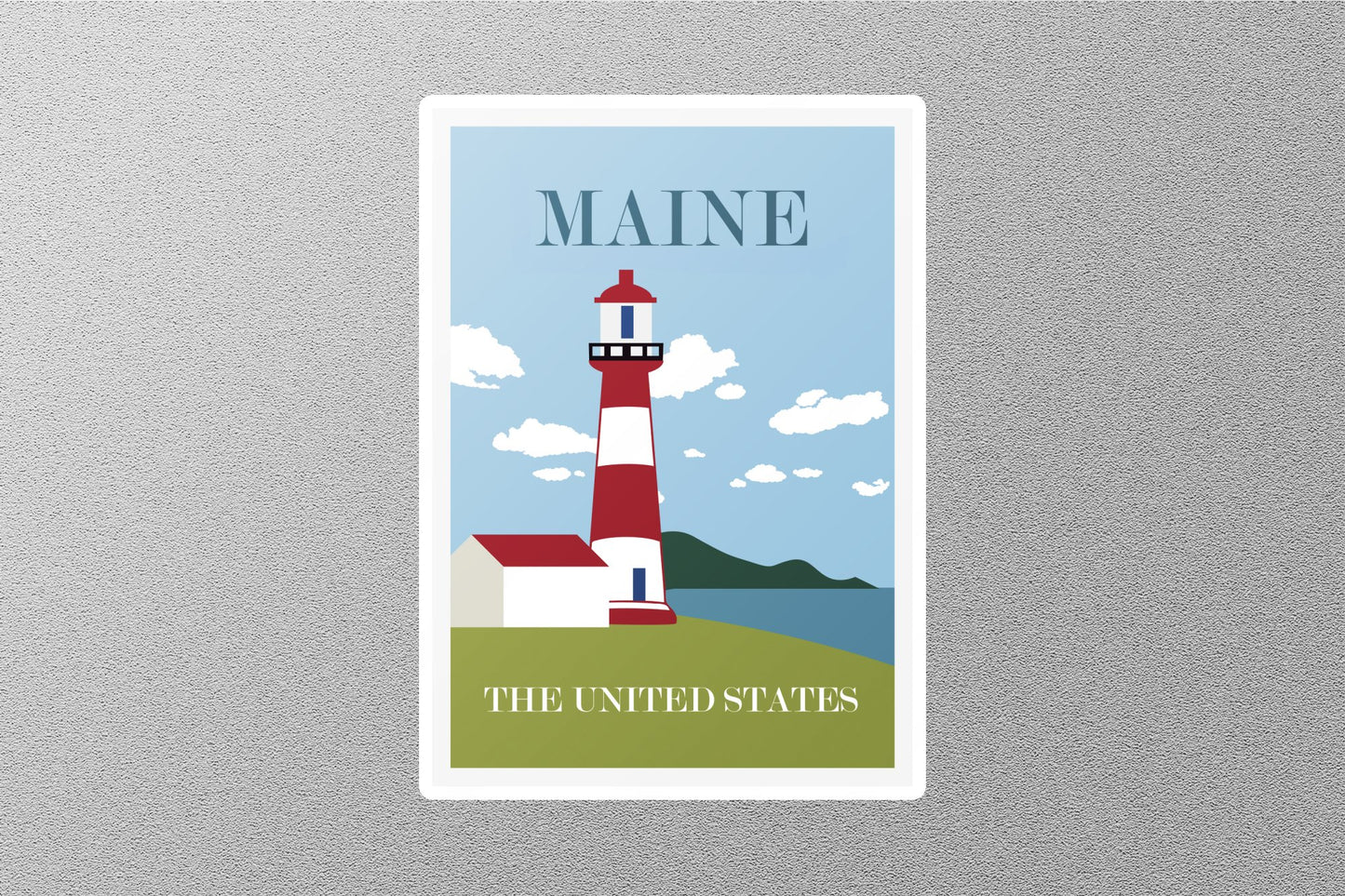 Wholesale Vintage Maine US state Travel Sticker