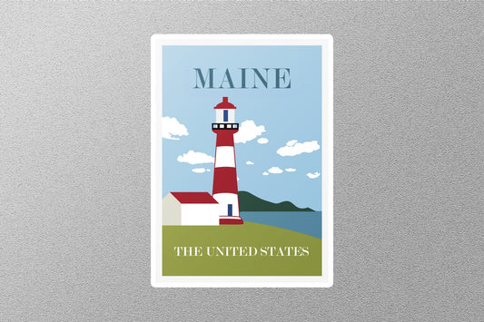 Wholesale Vintage Maine US state Travel Sticker