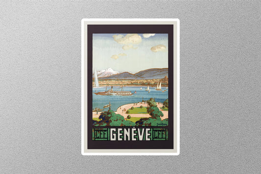 Wholesale Vintage Cee Geneva Travel Sticker