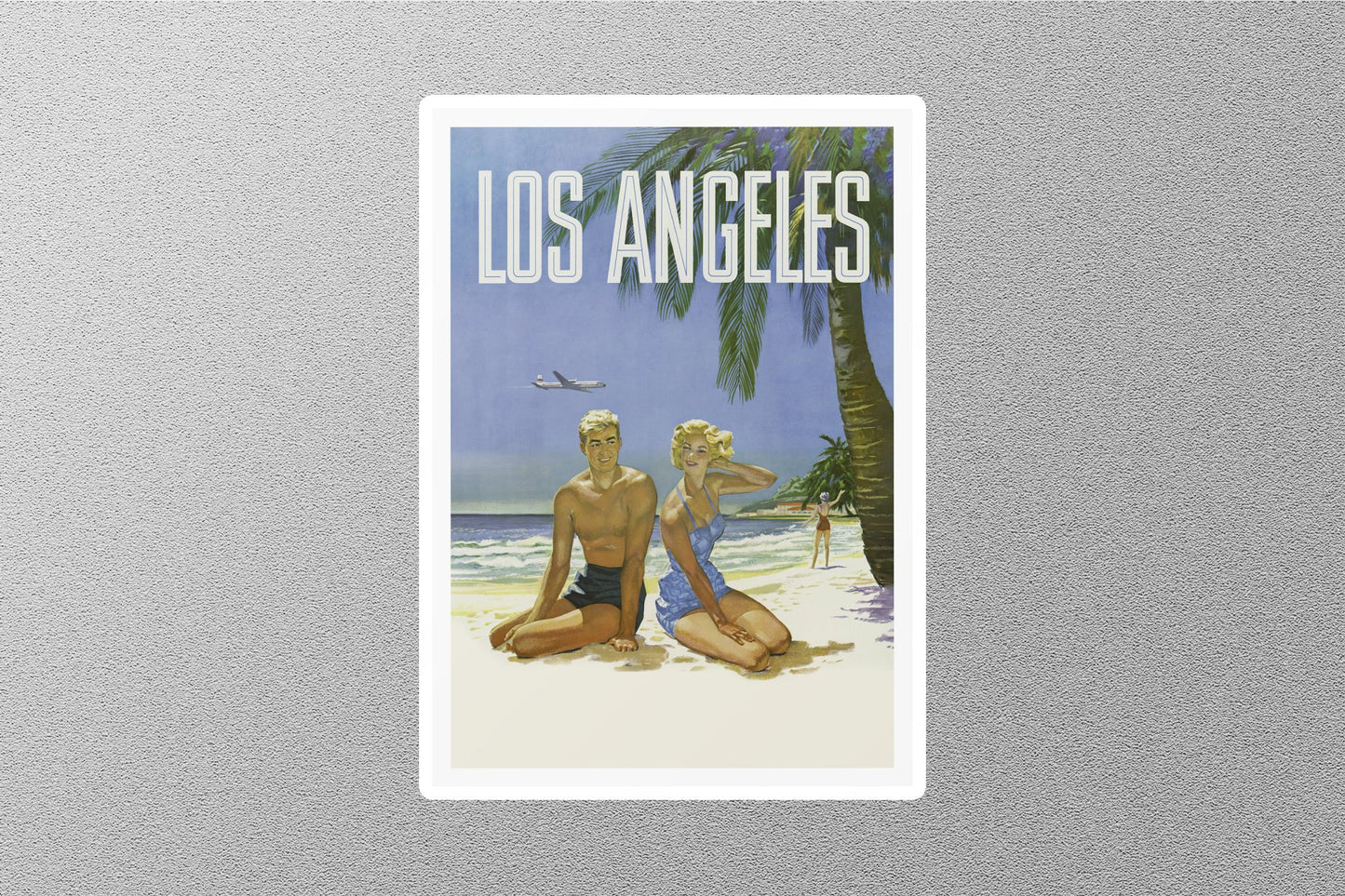 Wholesale Vintage Los Angeles Travel Sticker