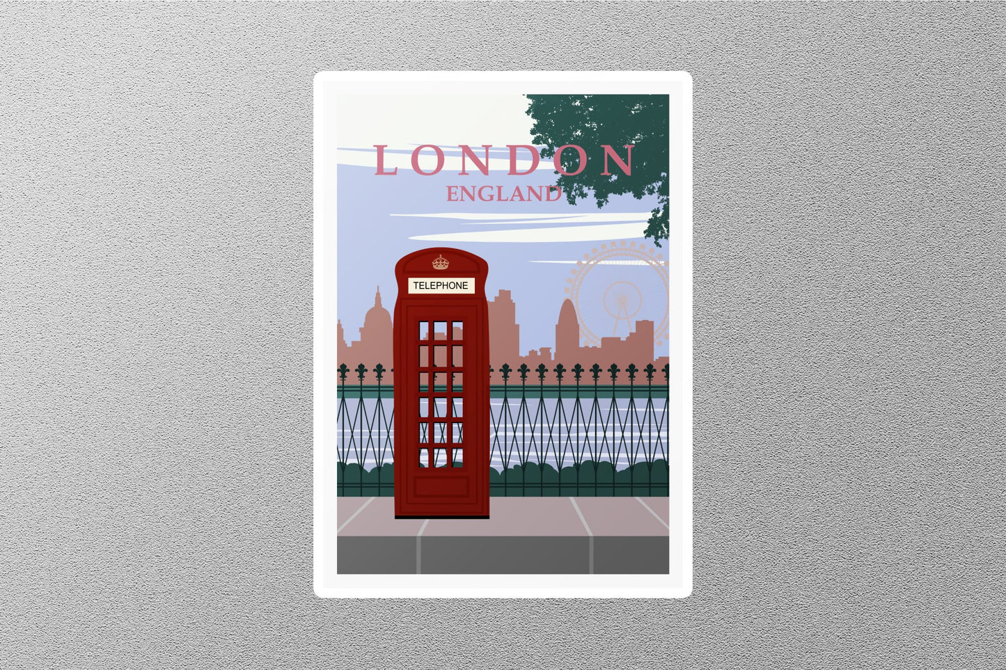 Wholesale Vintage London Travel Sticker