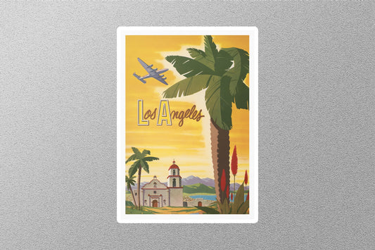 Wholesale Vintage Los Angeles Travel Sticker