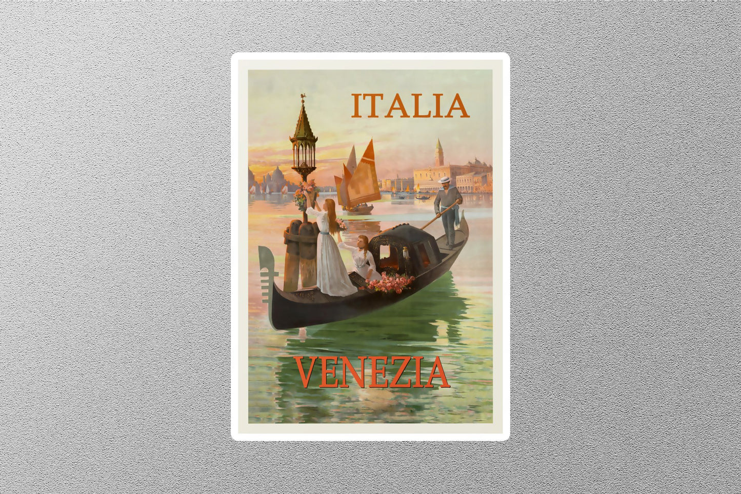 Wholesale Vintage Venice City in Italy Travel Sticker