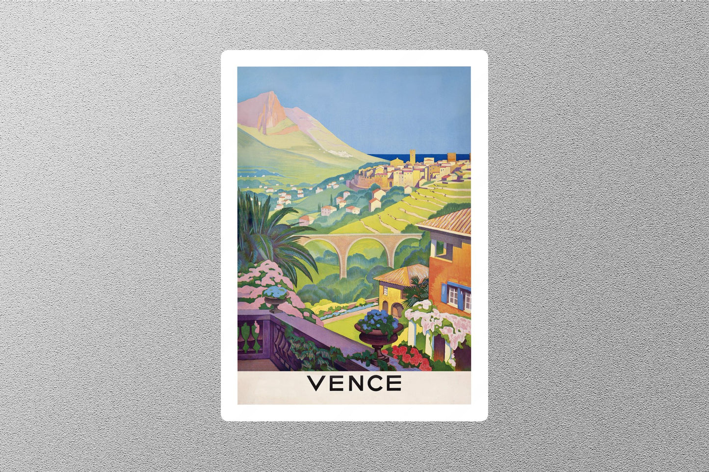 Wholesale Vintage Venice Station Travel Sticker