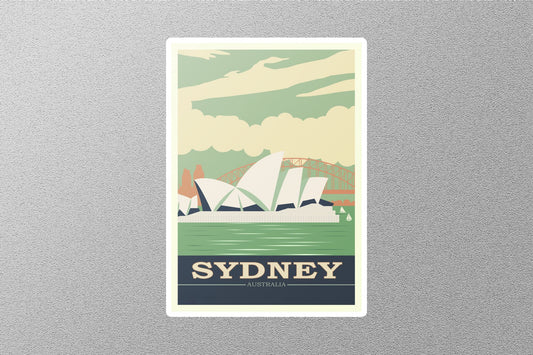 Wholesale Vintage Sydney City in Australia Travel Sticker