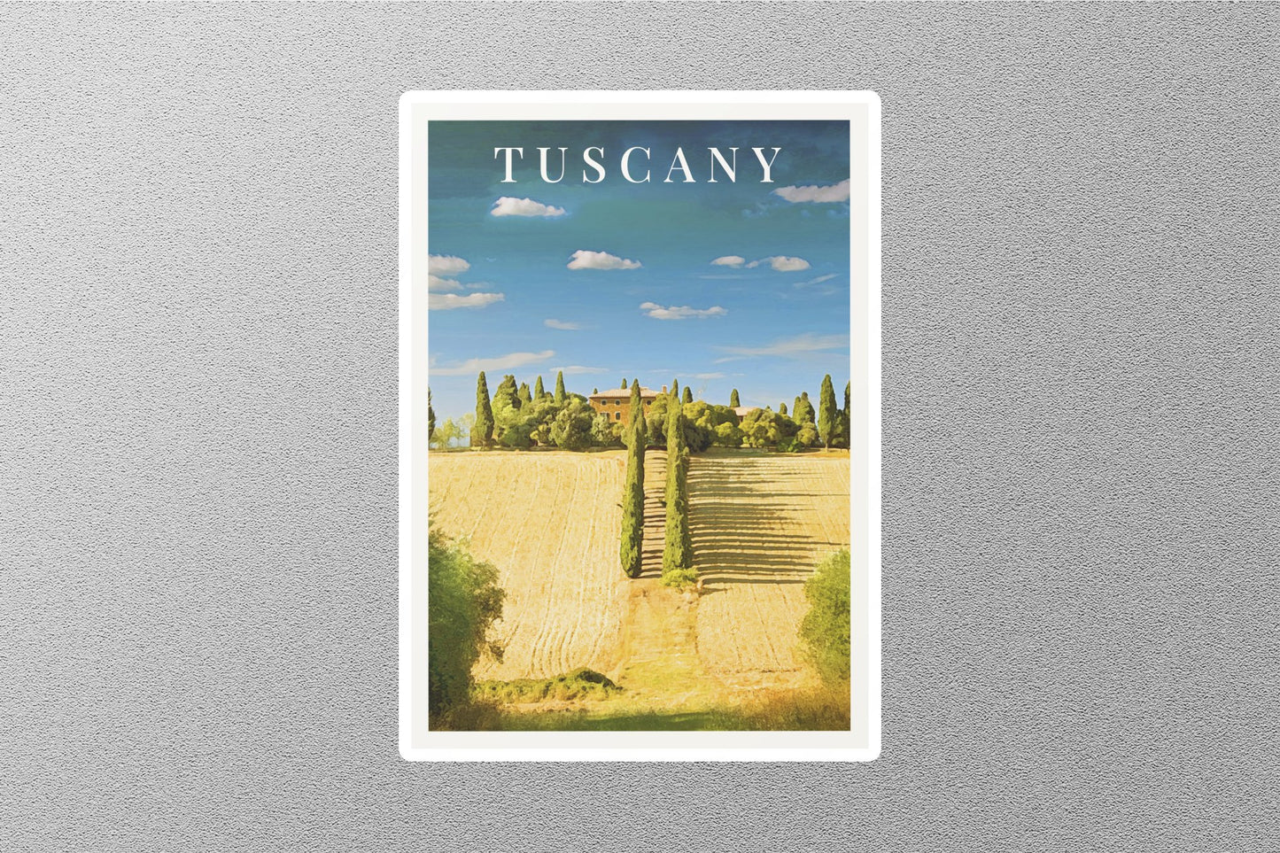 Wholesale Vintage Tuscany Travel Sticker