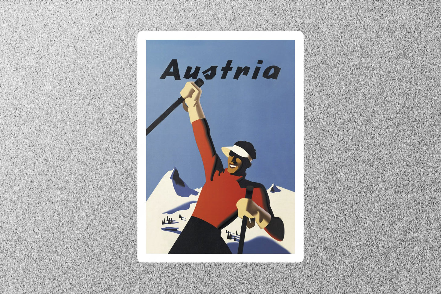 Wholesale Vintage Austria Travel Sticker