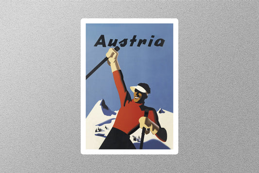 Wholesale Vintage Austria Travel Sticker