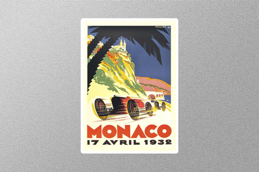 Wholesale Vintage Monaco 17 Avril 1932 Travel Sticker
