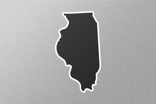 Illinois 4 State Sticker