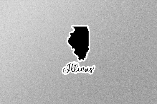 Illinois 1 State Sticker