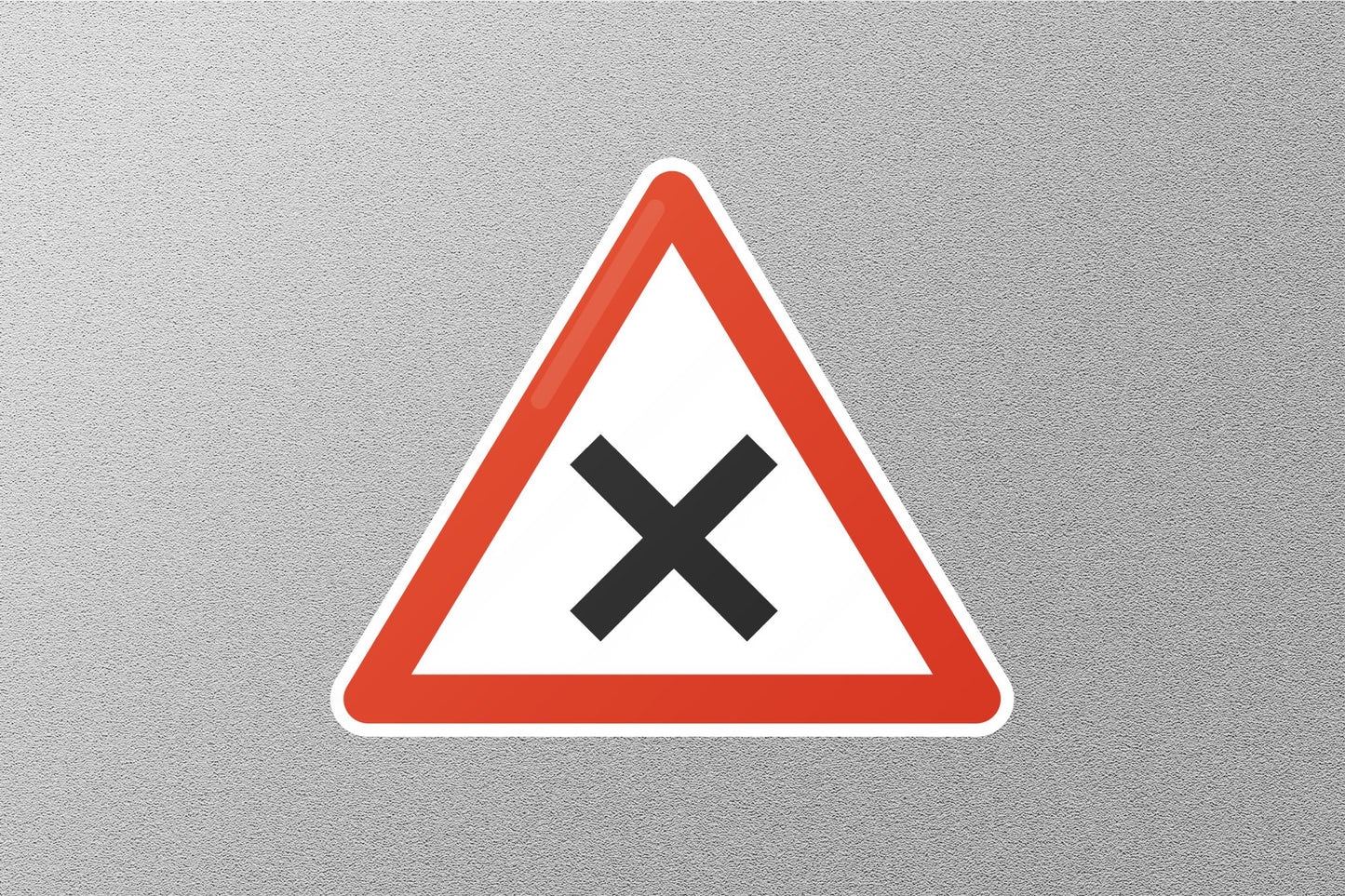 Impassable Traffic Road Street Sign Sticker