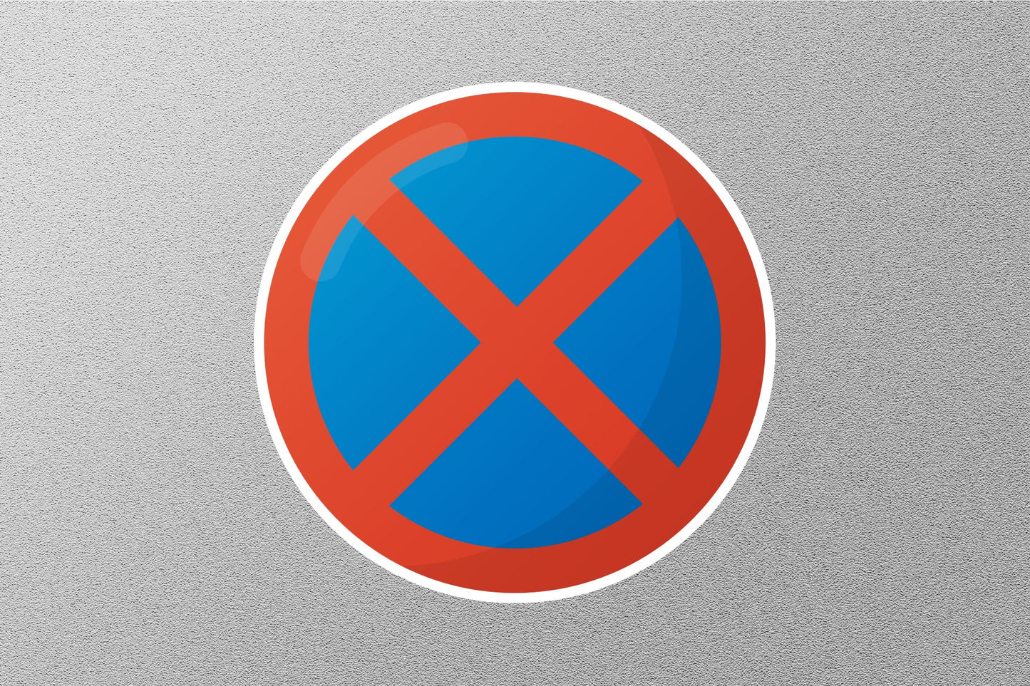 No stopping - Free signaling icons Street Sign Sticker