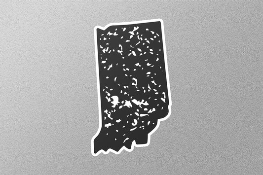 Indiana 5 State Sticker