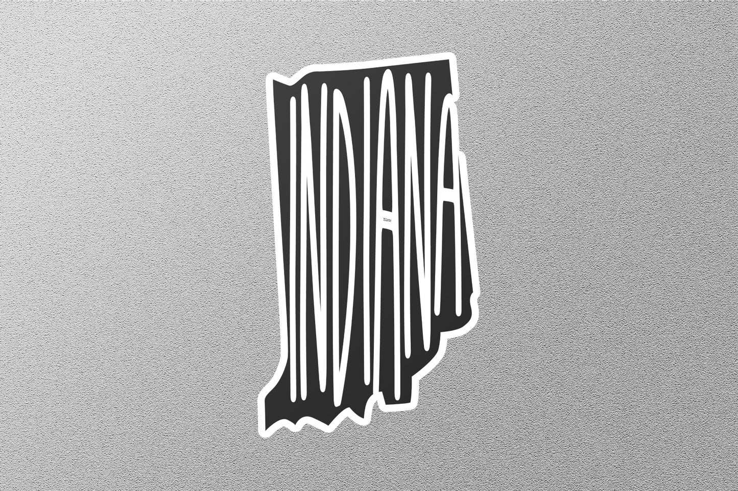 Indiana 6 State Sticker