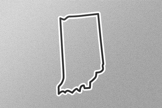 Indiana 7 State Sticker