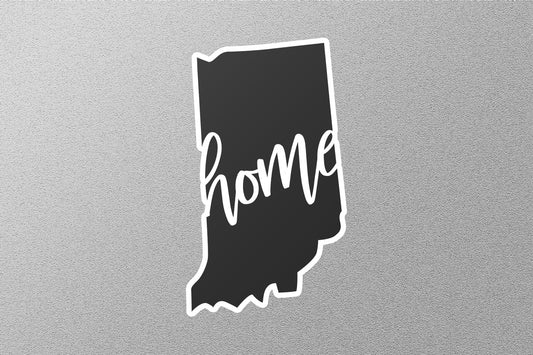 Indiana 8 State Sticker