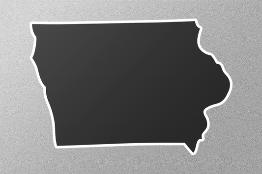 Iowa 4 State Sticker