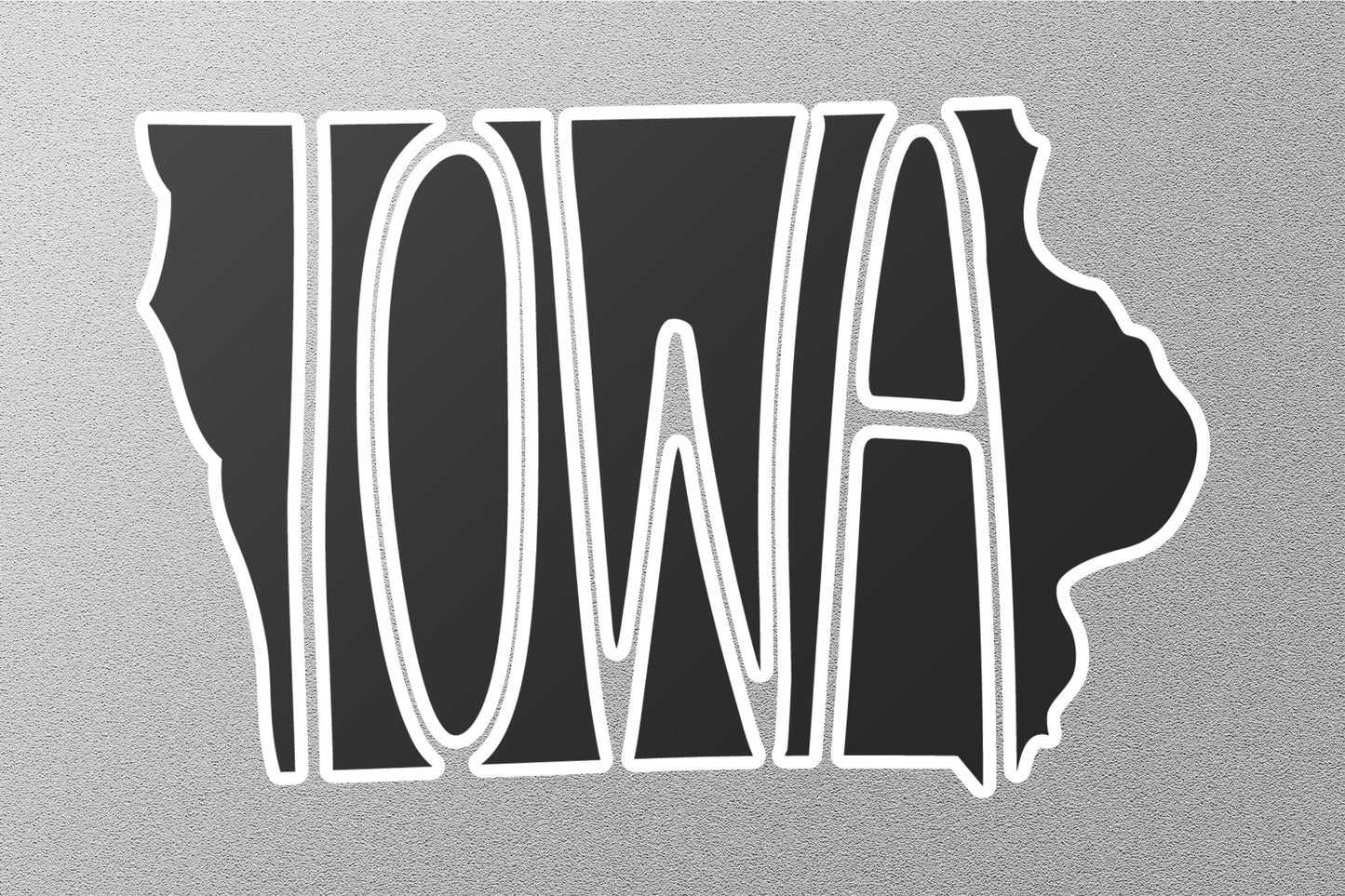 Iowa 6 State Sticker