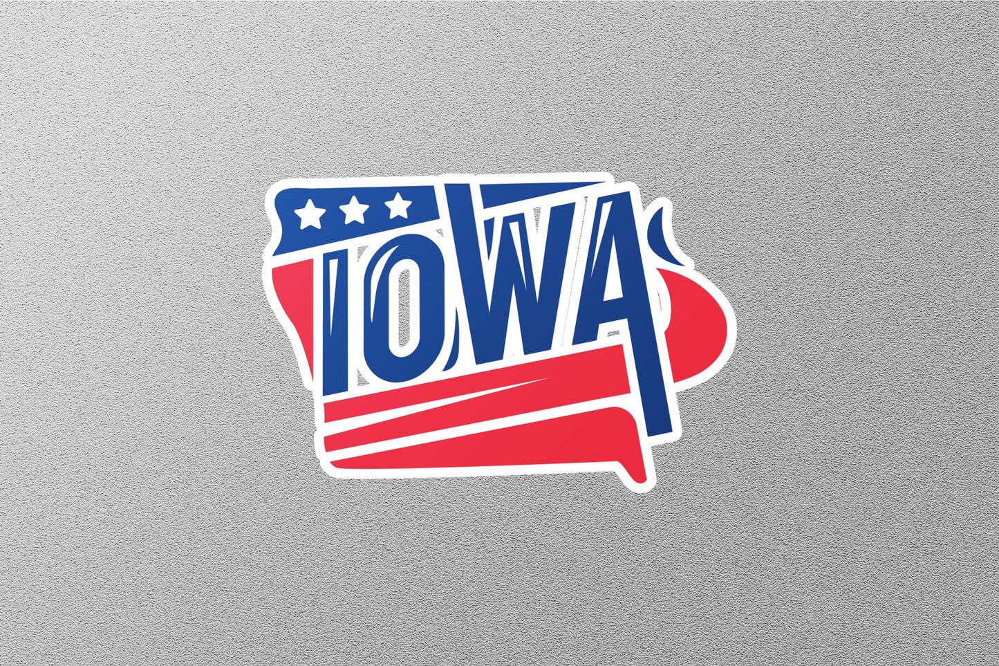 Iowa 2 State Sticker