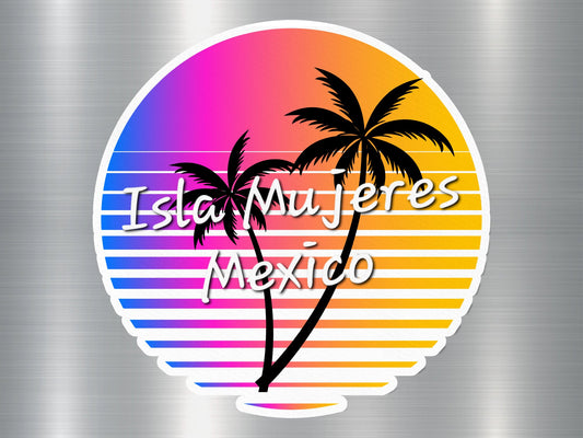 Isla Mujeres 1 Mexico Sticker
