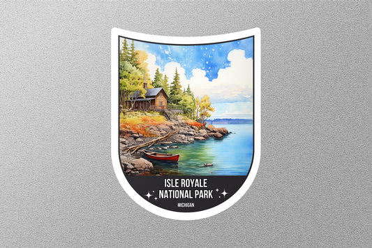 Isle Royale National Park Sticker