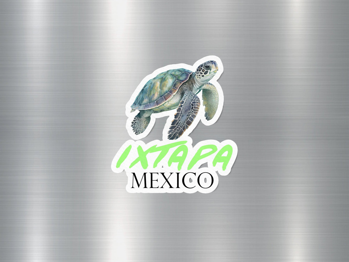 Ixtapa Mexico Turtle Sticker