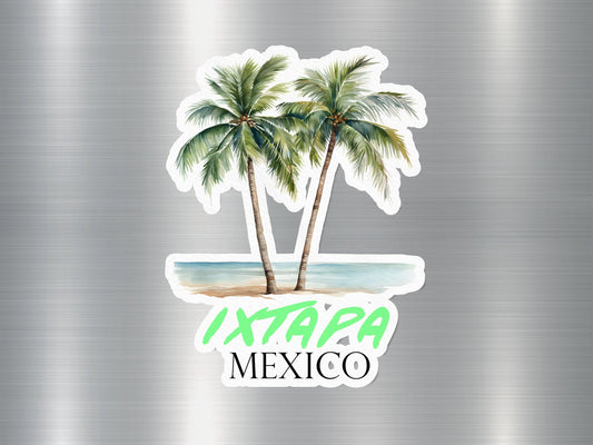 Wholesale Ixtapa Mexico Palm Tree Sticker