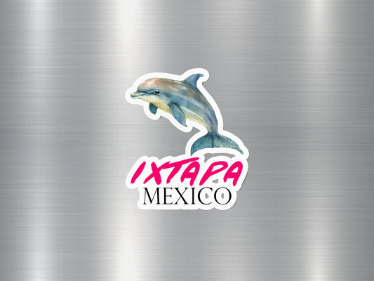 Ixtapa Mexico Dolphin Sticker