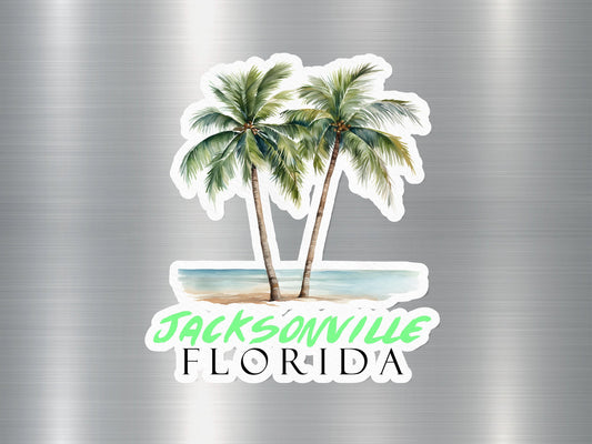 Wholesale Jacksonville Florida Palm Tree Sticker
